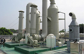 Waste gas treatment